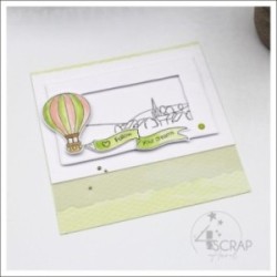Cutting die Scrapbooking Card Making nature - Floating banner