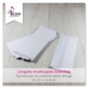 To Customize Scrapbooking Card Making - White extended Envelopes
