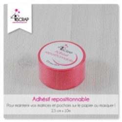 Outil Scrapbooking Carterie - Adhésif repositionnable