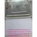 Outil Scrapbooking Carterie - Tampon Miroir