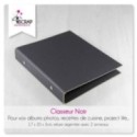 A customiser Scrapbooking Carterie - Classeur noir