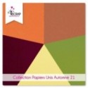 Pack Papier Uni Scrapbooking Carterie - Automne 2021