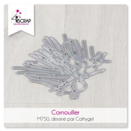 Matrice de coupe Scrapbooking carterie - Cornouiller