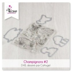 Clear stamp cuting Die Scrapbooking Card making - Light garland