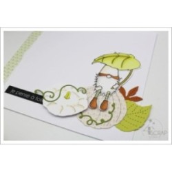 Matrice de coupe Scrapbooking carterie -Citrouilles 2