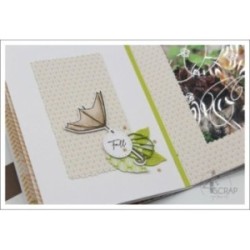 Matrice de coupe Scrapbooking carterie - Feuilles d'automne 11