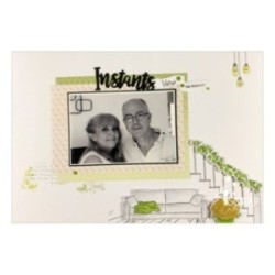 Matrice de coupe Scrapbooking carterie - Instants 3