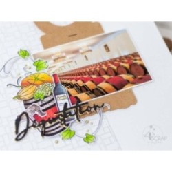 Matrice de coupe Scrapbooking carterie - Tchin