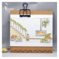 Clear Stamp Die Scrapbooking Card making - Pack "Sweet treat"