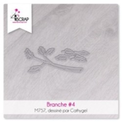 Branche 4 - Matrice de coupe Scrapbooking Carterie