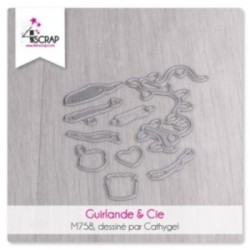 Guirlande & Cie - Matrice de coupe Scrapbooking Carterie