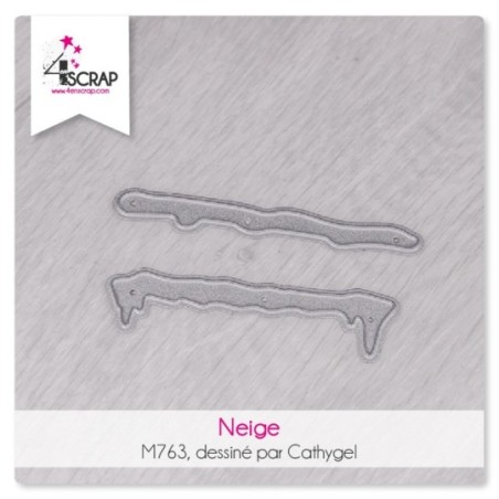 Neige - Matrice de coupe Scrapbooking Carterie