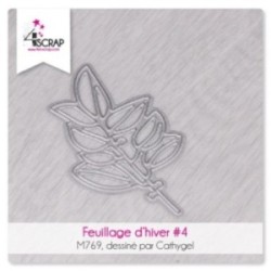 Winter Foliage 4 Cutting die - Scrapbooking Cardboard Winter Foliage 4 Cutting die - Scrapbooking Cardboard