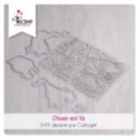 Nice and warm- Transparent stamp & die Scrapbooking Carterie
