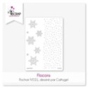 Snowflakes Stencil - Scrapbooking Card making