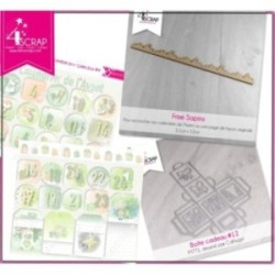 Pack "A home-made advent calendar" - Scrapbooking Carterie Pack "A home-made advent calendar" - Scrapbooking Carterie