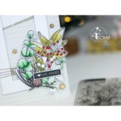 Happy New Year 2 - Clear stamp Scrapbooking Card making