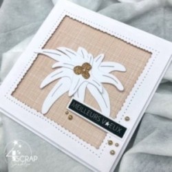 Edelweiss Cutting die - Scrapbooking Carterie