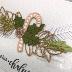 Winter Foliage 4 Cutting die - Scrapbooking Cardboard Winter Foliage 4 Cutting die - Scrapbooking Cardboard