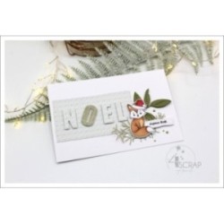 Marry Christmas 2- Transparent stamp & die Scrapbooking Carterie