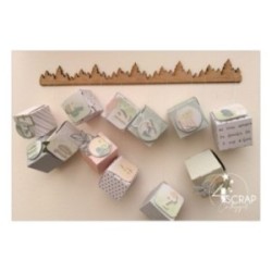 Pack "A home-made advent calendar" - Scrapbooking Carterie Pack "A home-made advent calendar" - Scrapbooking Carterie