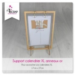 Support grand calendrier - A customiser Scrapbooking carterie