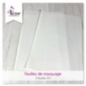 Masking Sheets - Outil Scrapbooking Carterie