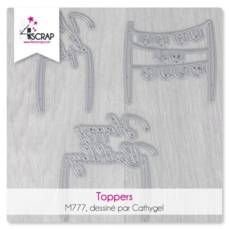 Toppers - Matrice de coupe Scrapbooking Carterie