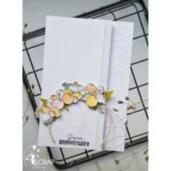 It's party time - Transparent stamp & die Scrapbooking Carterie