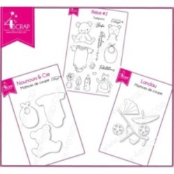 Clear Stamp Die Scrapbooking Card making - The "Baby" pack