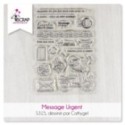 Urgent message- Clear stamp Scrapbooking Card making