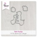 Petit Postier - Matrice de coupe Scrapbooking Carterie