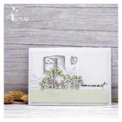 Juste Pour Toi - Tampon transparent Scrapbooking Carterie