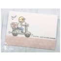 Urgent message- Clear stamp Scrapbooking Card making