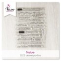 Nature - Tampon transparent Scrapbooking Carterie