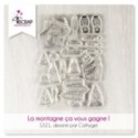 Just For You - Clear stamp Scrapbooking Card making