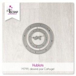 Hublots - Matrice de coupe Scrapbooking Carterie