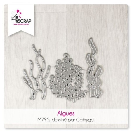 Algues - Matrice de coupe Scrapbooking Carterie