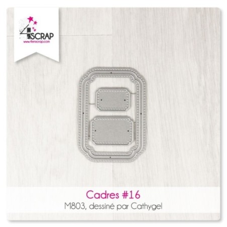 Cadres 16 - Matrice de coupe Scrapbooking Carterie