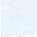 "Hublots blanc sur fond bleu ciel" - Papier imprimé Scrapbooking Carterie