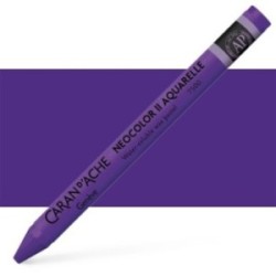 Crayon pastel Néocolors II Violet Aubergine -  Aquarelle Scrapbooking Carterie