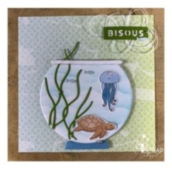 Aquarium - Matrice de coupe Scrapbooking Carterie