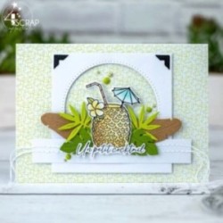 Cocktails- Clear stamp Scrapbooking Card making Cocktails- Clear stamp Scrapbooking Card making