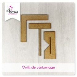 Cardboard tool kit - Scrapbooking Carterie tool