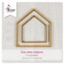 DUO MINIS Home - To customize Scrapbooking Carterie