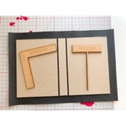 Cardboard tool kit - Scrapbooking Carterie tool