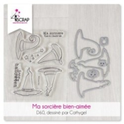 Fish & Corals - Transparent stamp & die Scrapbooking Carterie