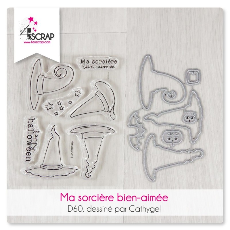 Fish & Corals - Transparent stamp & die Scrapbooking Carterie Fish & Corals - Transparent stamp & die Scrapbooking Carterie