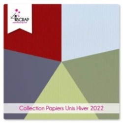 Pack Hiver 2022 Uni - Papier Scrapbooking