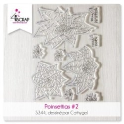 Poinsettias 2 - Clear Stamp